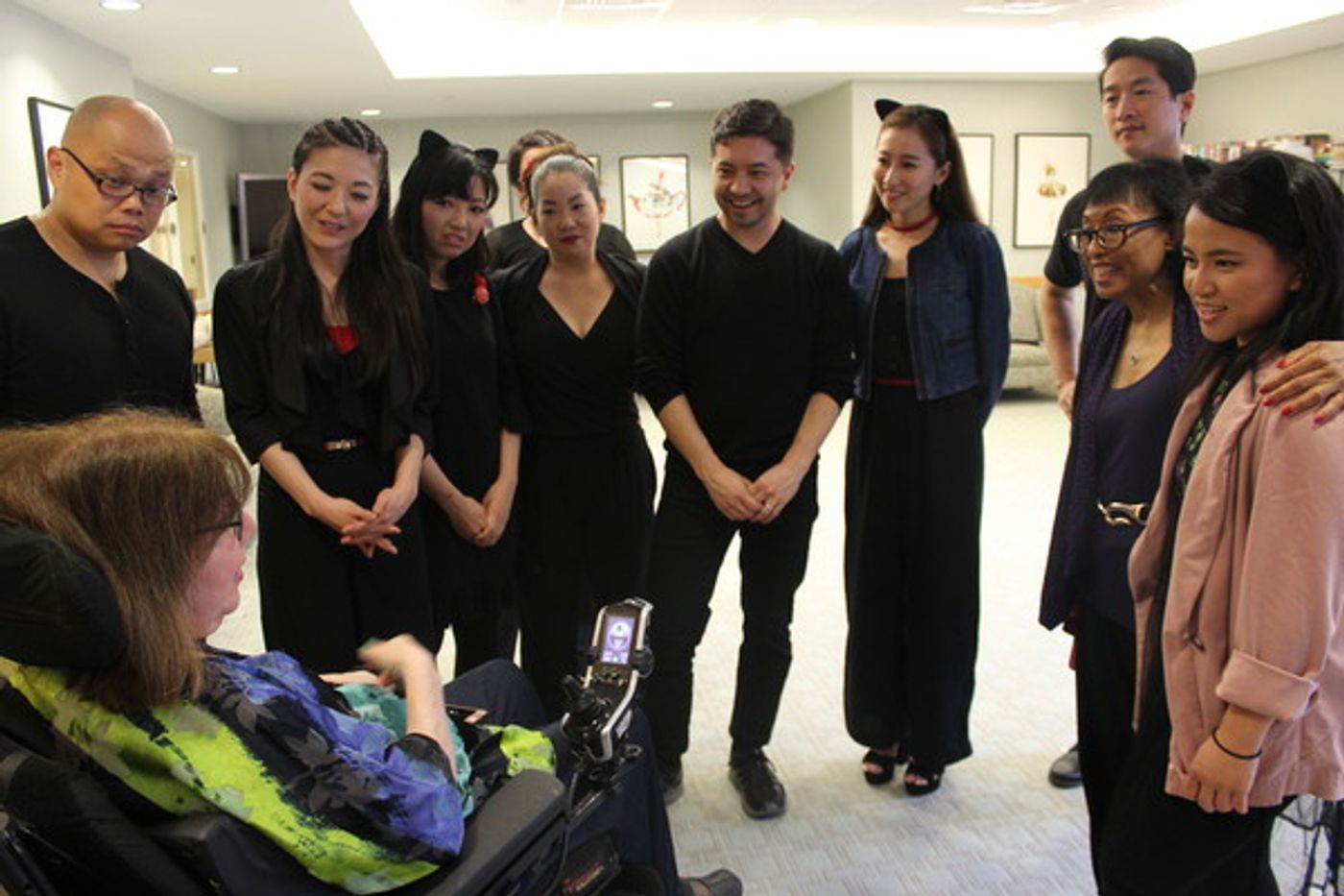 Photo Coverage: Tony Recipient Baayork Lee Takes Her NAAP Chorus to the Actors Fund Home Photo Coverage: Tony Recipient Baayork Lee Takes Her NAAP Chorus to the Actors Fund Home Image