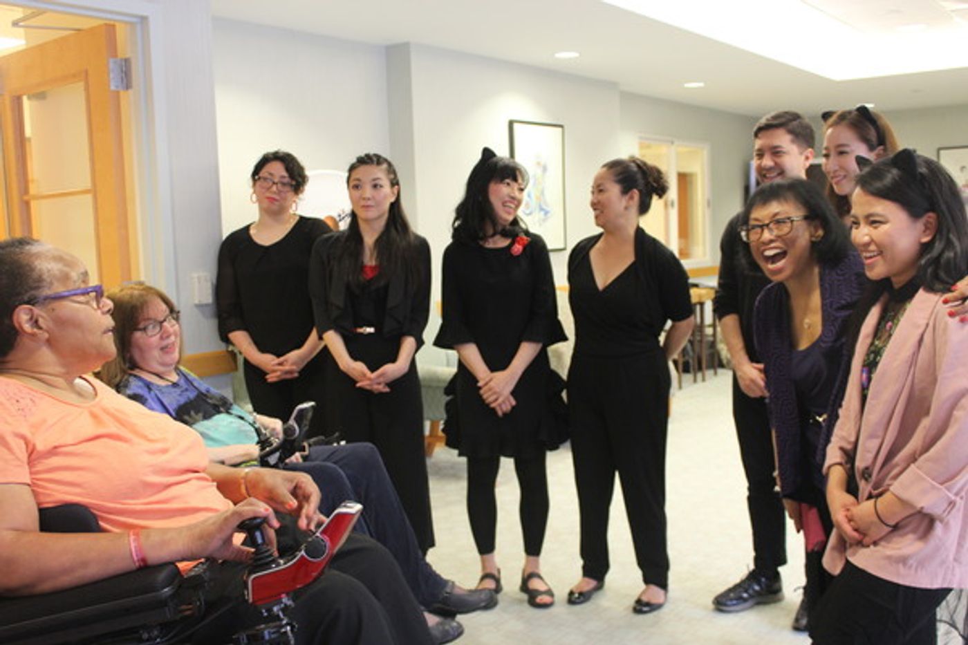 Photo Coverage: Tony Recipient Baayork Lee Takes Her NAAP Chorus to the Actors Fund Home Photo Coverage: Tony Recipient Baayork Lee Takes Her NAAP Chorus to the Actors Fund Home Image
