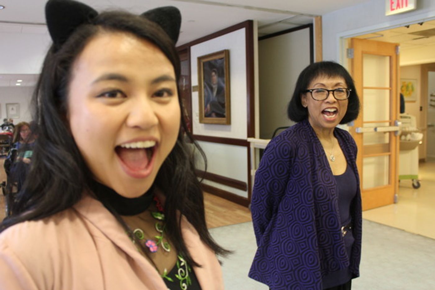 Photo Coverage: Tony Recipient Baayork Lee Takes Her NAAP Chorus to the Actors Fund Home  Image