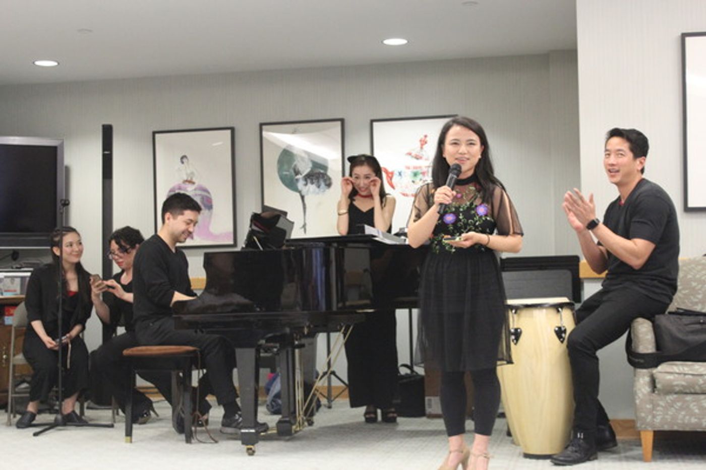 Photo Coverage: Tony Recipient Baayork Lee Takes Her NAAP Chorus to the Actors Fund Home Photo Coverage: Tony Recipient Baayork Lee Takes Her NAAP Chorus to the Actors Fund Home Image