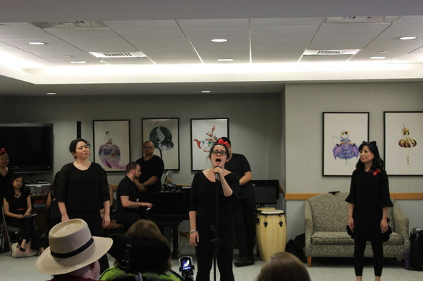 Photo Coverage: Tony Recipient Baayork Lee Takes Her NAAP Chorus to the Actors Fund Home Photo Coverage: Tony Recipient Baayork Lee Takes Her NAAP Chorus to the Actors Fund Home Image