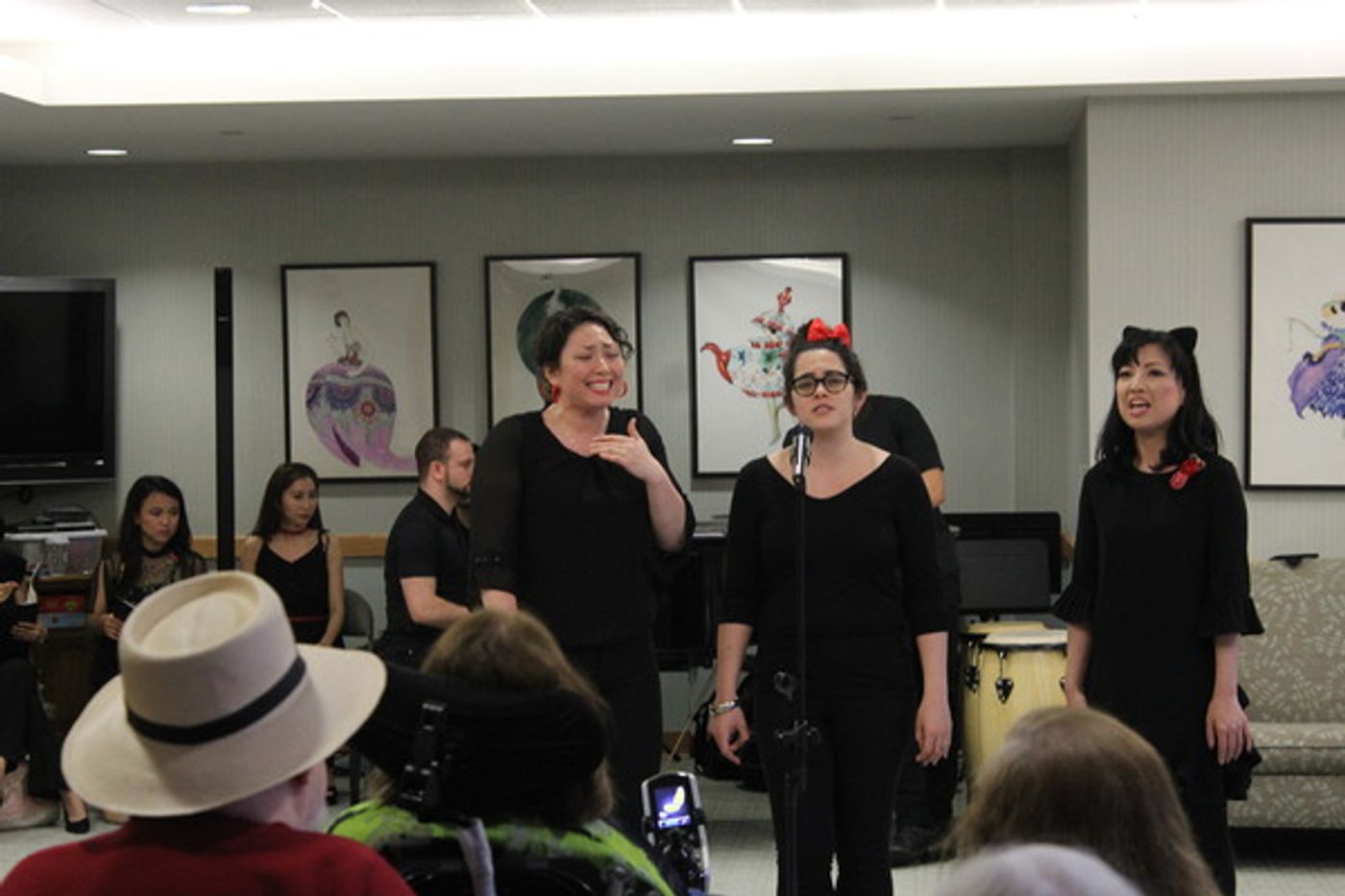Photo Coverage: Tony Recipient Baayork Lee Takes Her NAAP Chorus to the Actors Fund Home Photo Coverage: Tony Recipient Baayork Lee Takes Her NAAP Chorus to the Actors Fund Home Image