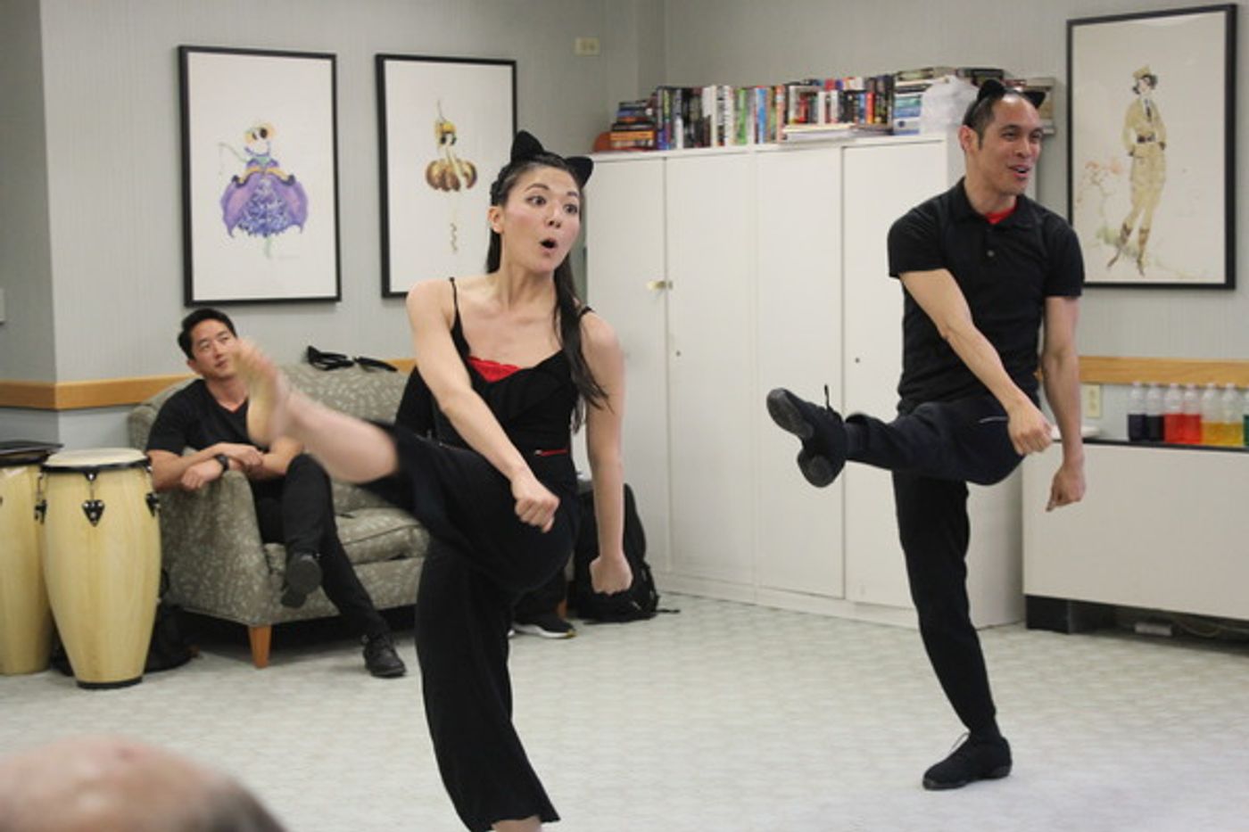 Photo Coverage: Tony Recipient Baayork Lee Takes Her NAAP Chorus to the Actors Fund Home  Image