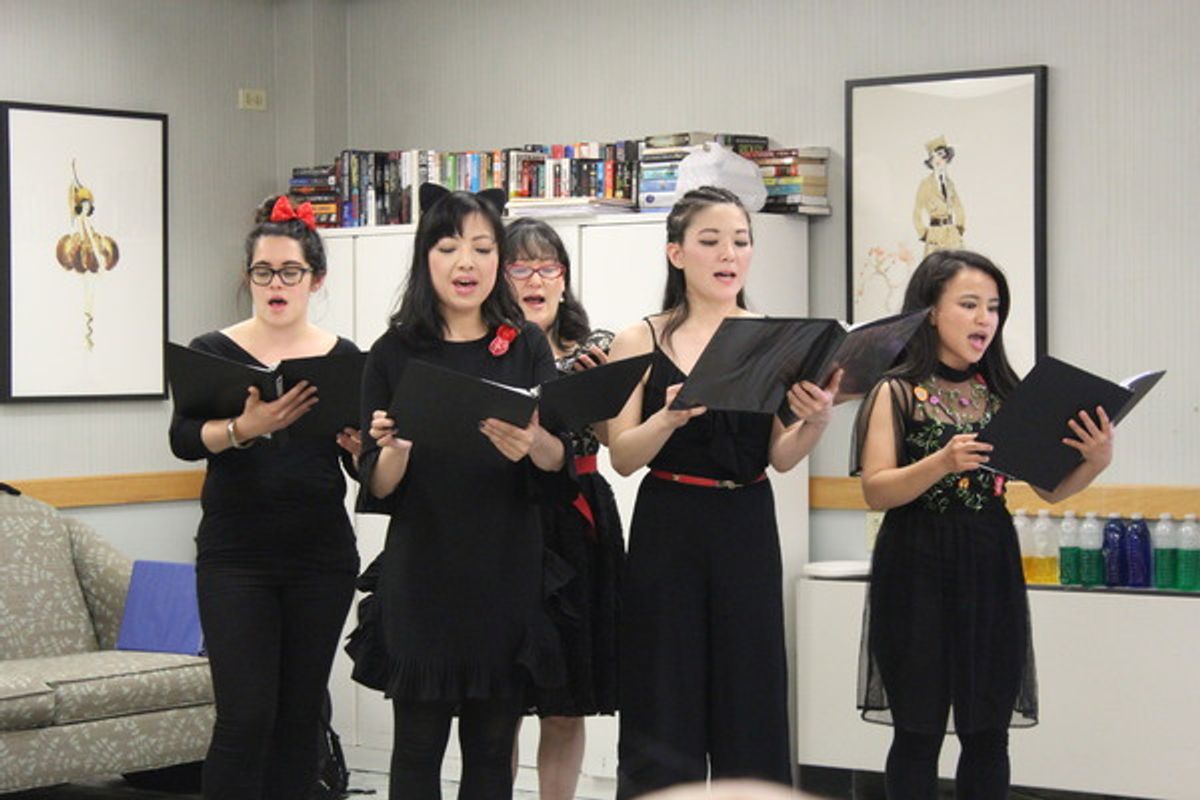 Chrissy Pardo, Mio Nakanishi, Karen Kawamoto, Tomo Watanable at 