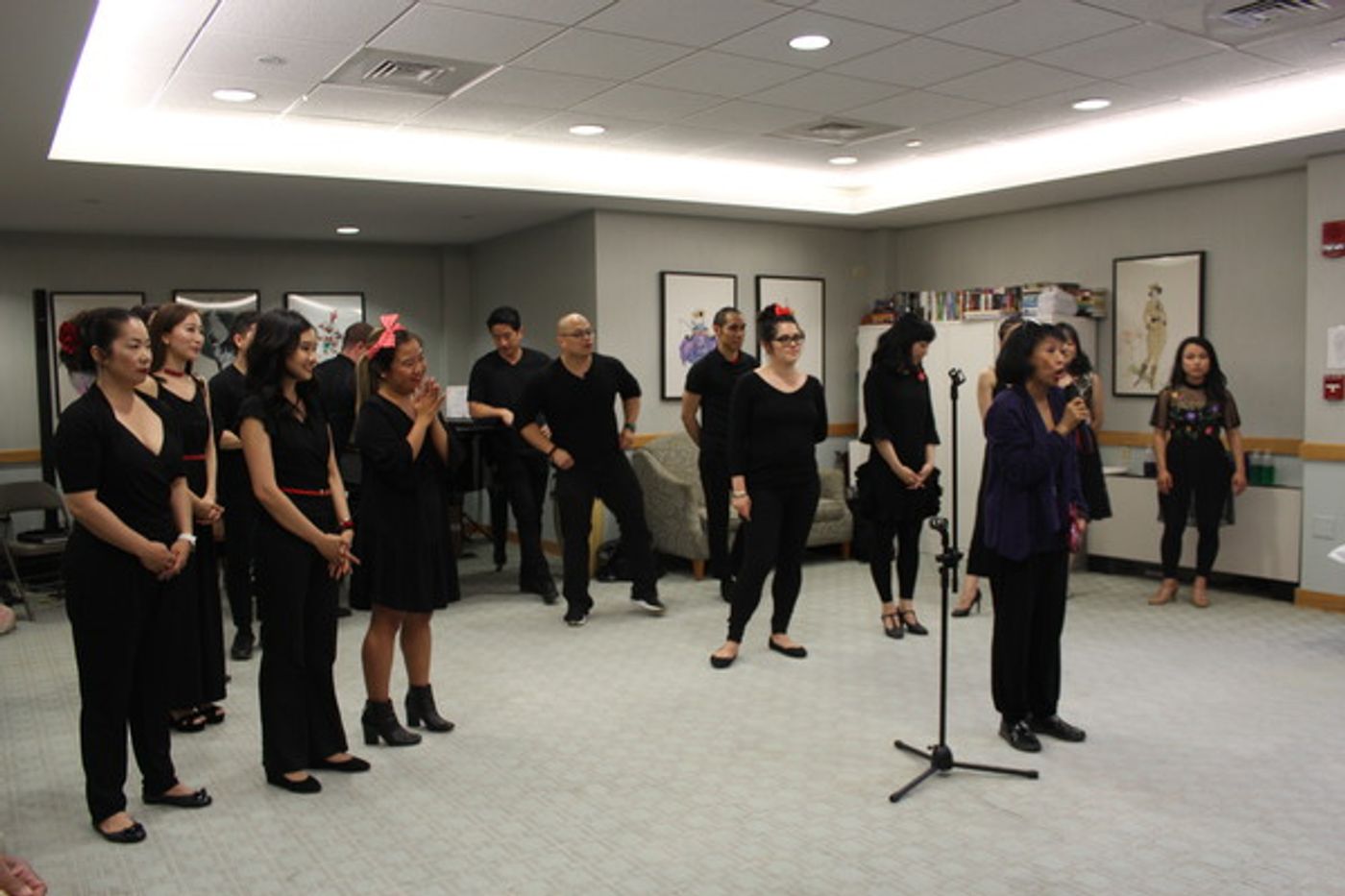 Photo Coverage: Tony Recipient Baayork Lee Takes Her NAAP Chorus to the Actors Fund Home Photo Coverage: Tony Recipient Baayork Lee Takes Her NAAP Chorus to the Actors Fund Home Image