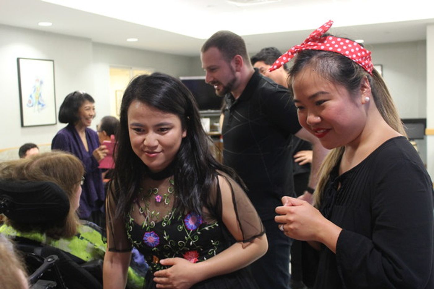 Photo Coverage: Tony Recipient Baayork Lee Takes Her NAAP Chorus to the Actors Fund Home Photo Coverage: Tony Recipient Baayork Lee Takes Her NAAP Chorus to the Actors Fund Home Image