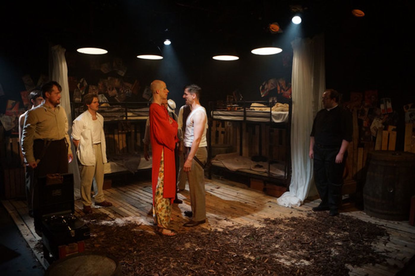 Photo Flash: SAN DOMINO Celebrates Opening Night at Tristan Bates Theatre  Image