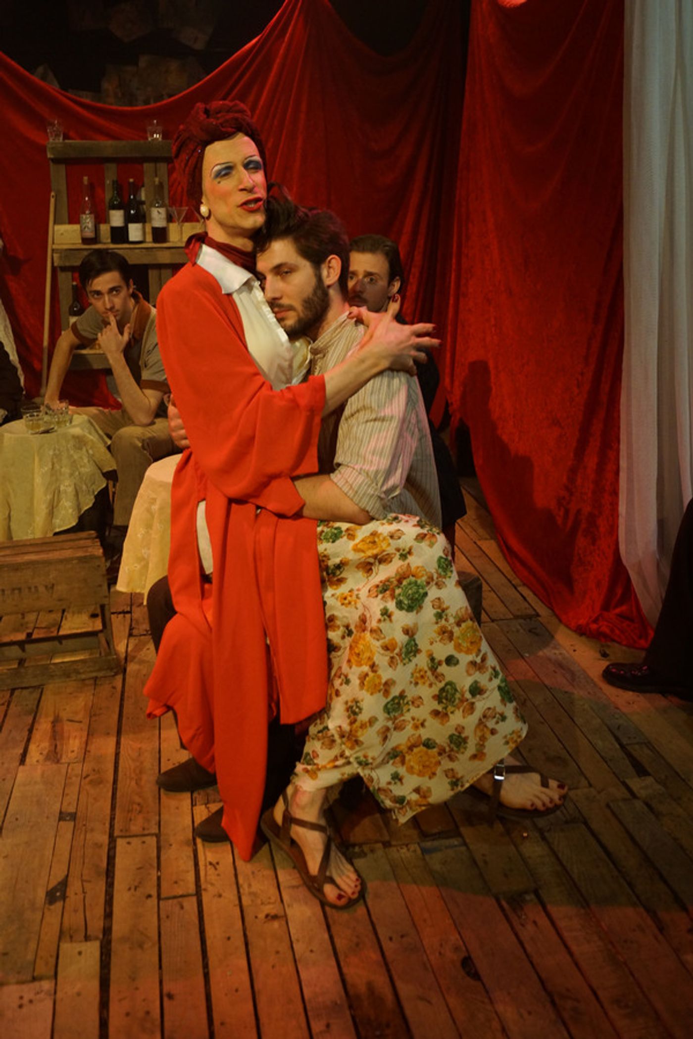 Photo Flash: SAN DOMINO Celebrates Opening Night at Tristan Bates Theatre  Image