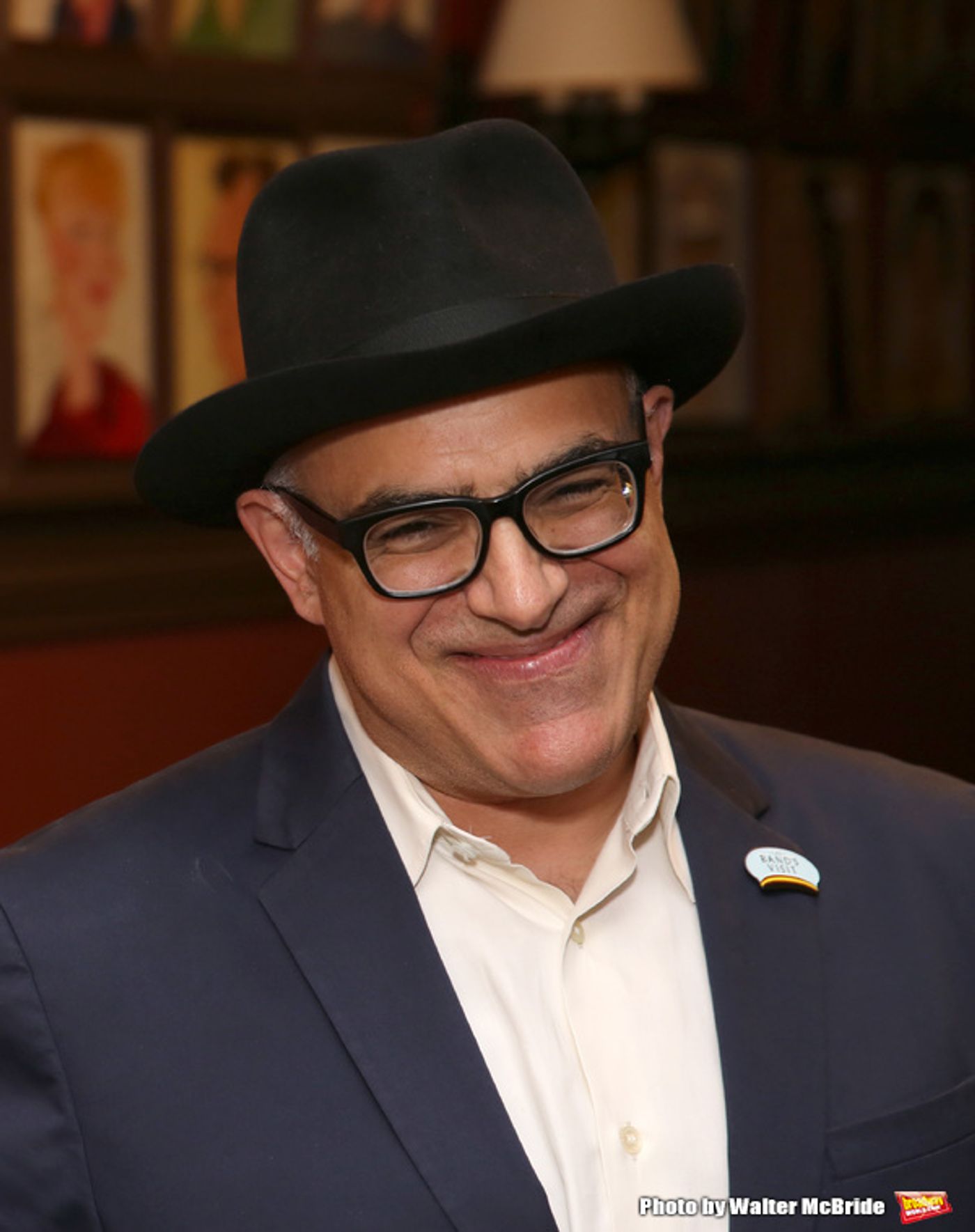 Photo Coverage: LuPone, Lenk, and Butz Help Celebrate the Unveiling of David Yazbek's Portrait at Sardi's  Image
