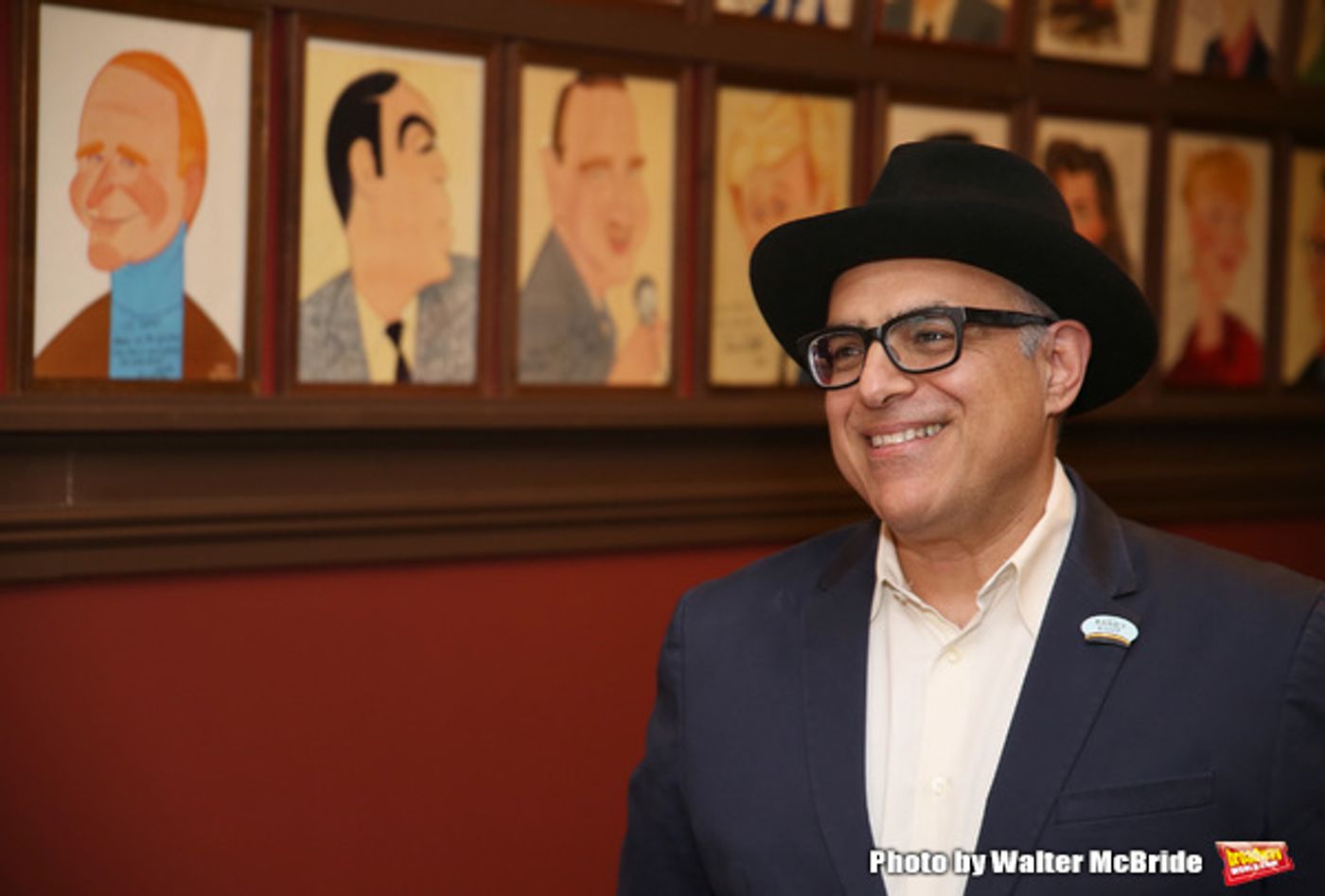 Photo Coverage: LuPone, Lenk, and Butz Help Celebrate the Unveiling of David Yazbek's Portrait at Sardi's  Image