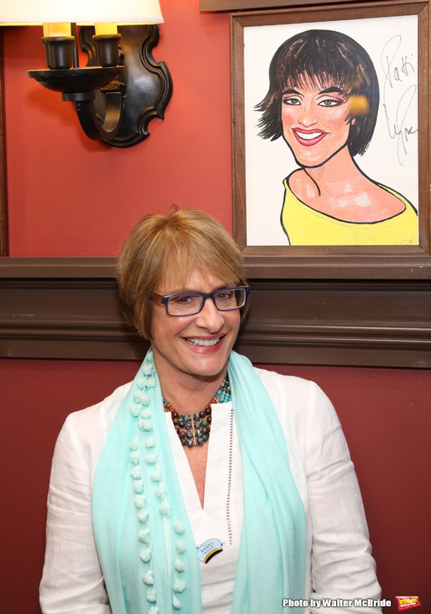 Photo Coverage: LuPone, Lenk, and Butz Help Celebrate the Unveiling of David Yazbek's Portrait at Sardi's  Image