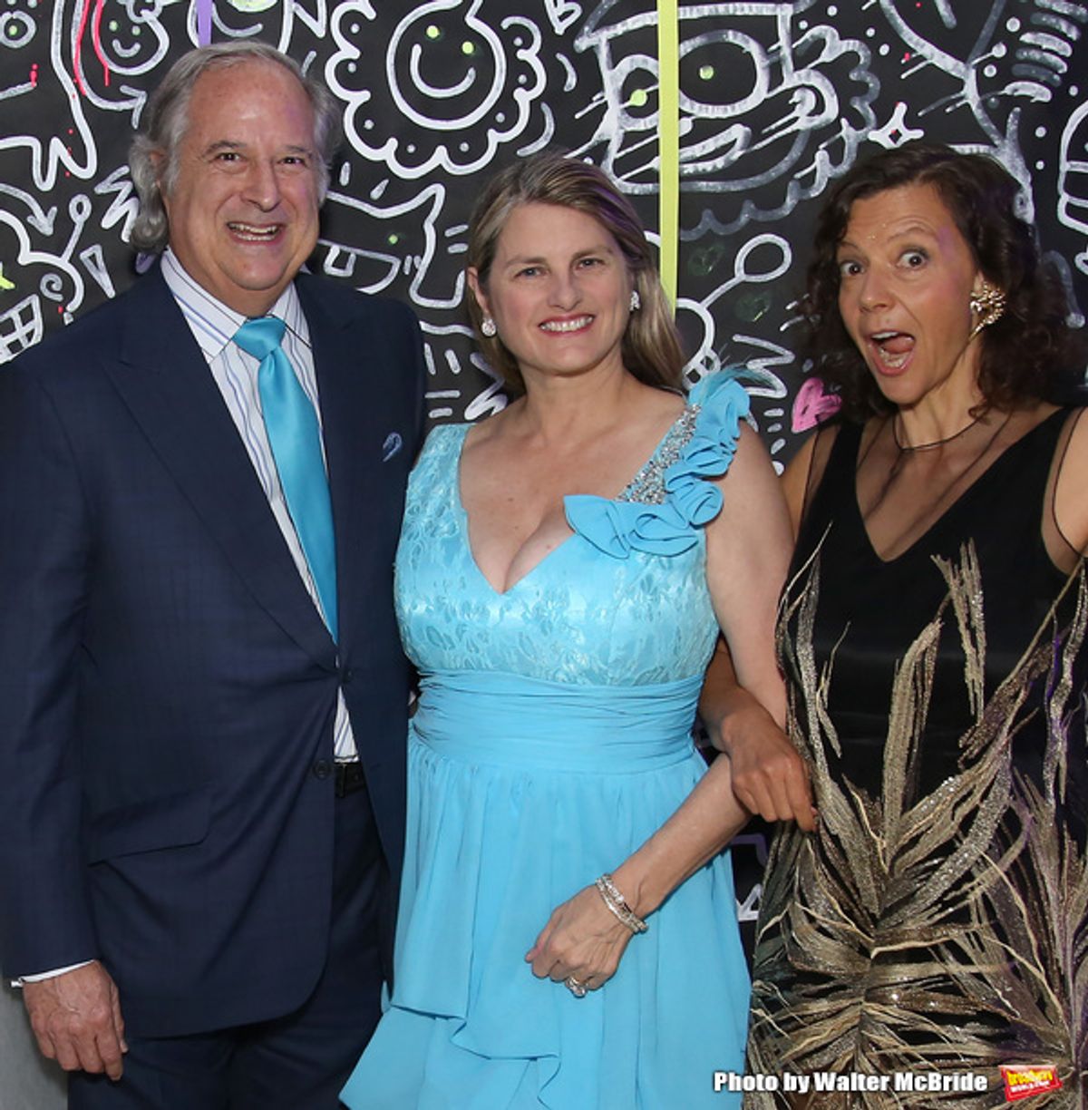 Stewart F. Lane, Bonnie Comley and Chashama Founder Anita Durst at 