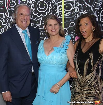 Stewart F. Lane, Bonnie Comley and Chashama Founder Anita Durst Photo