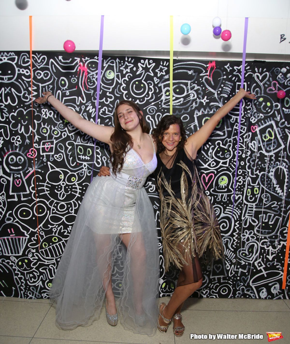 Leah Lane and Chashama Founder Anita Durst at The Chashama Gala Honors Tony Bechara