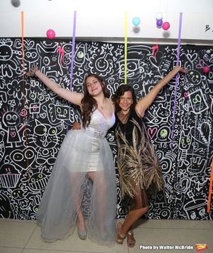 Leah Lane and Chashama Founder Anita Durst Photo