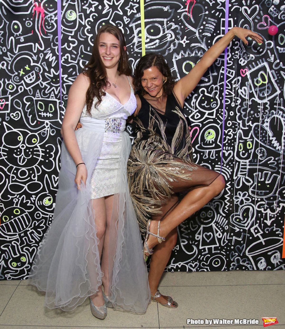 Leah Lane and Chashama Founder Anita Durst at The Chashama Gala Honors Tony Bechara
