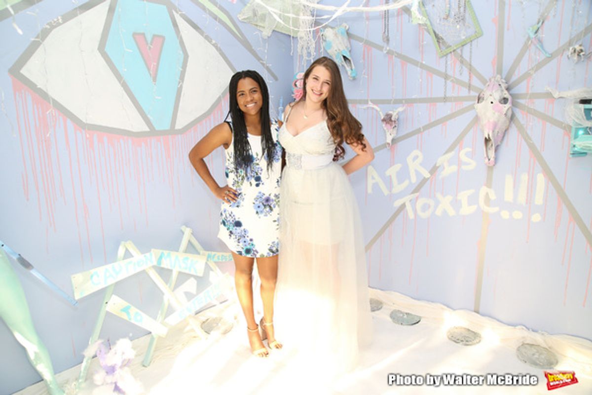 Stephanie Fernandez and Leah Lane at The Chashama Gala Honors Tony Bechara