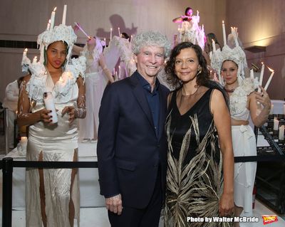 Honoree Tony Bechara and Chashama Founder Anita Durst Photo