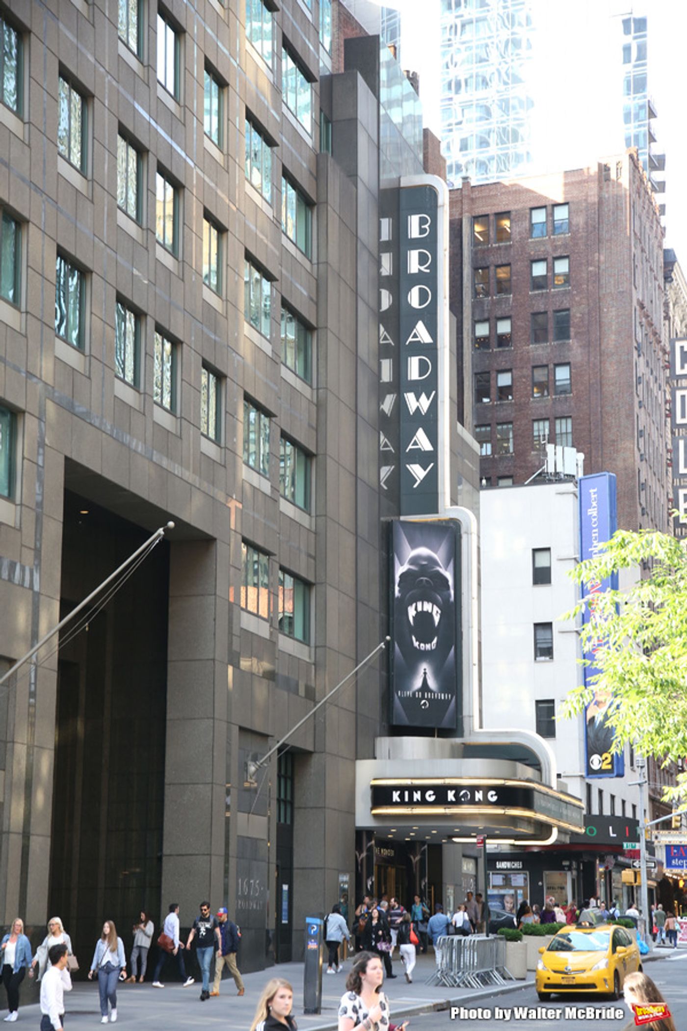Up on the Marquee: KING KONG arrives on Broadway!  Image