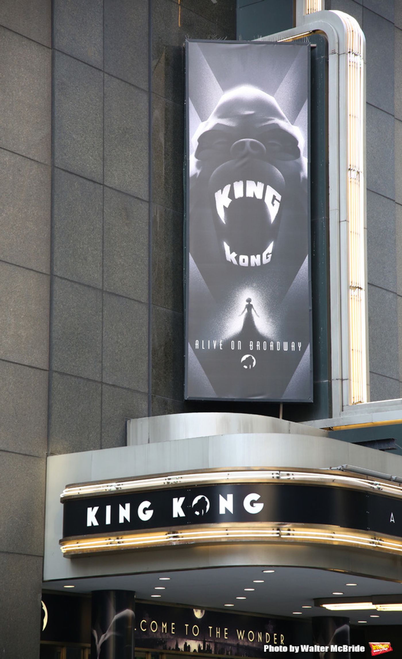 Up on the Marquee: KING KONG arrives on Broadway!  Image