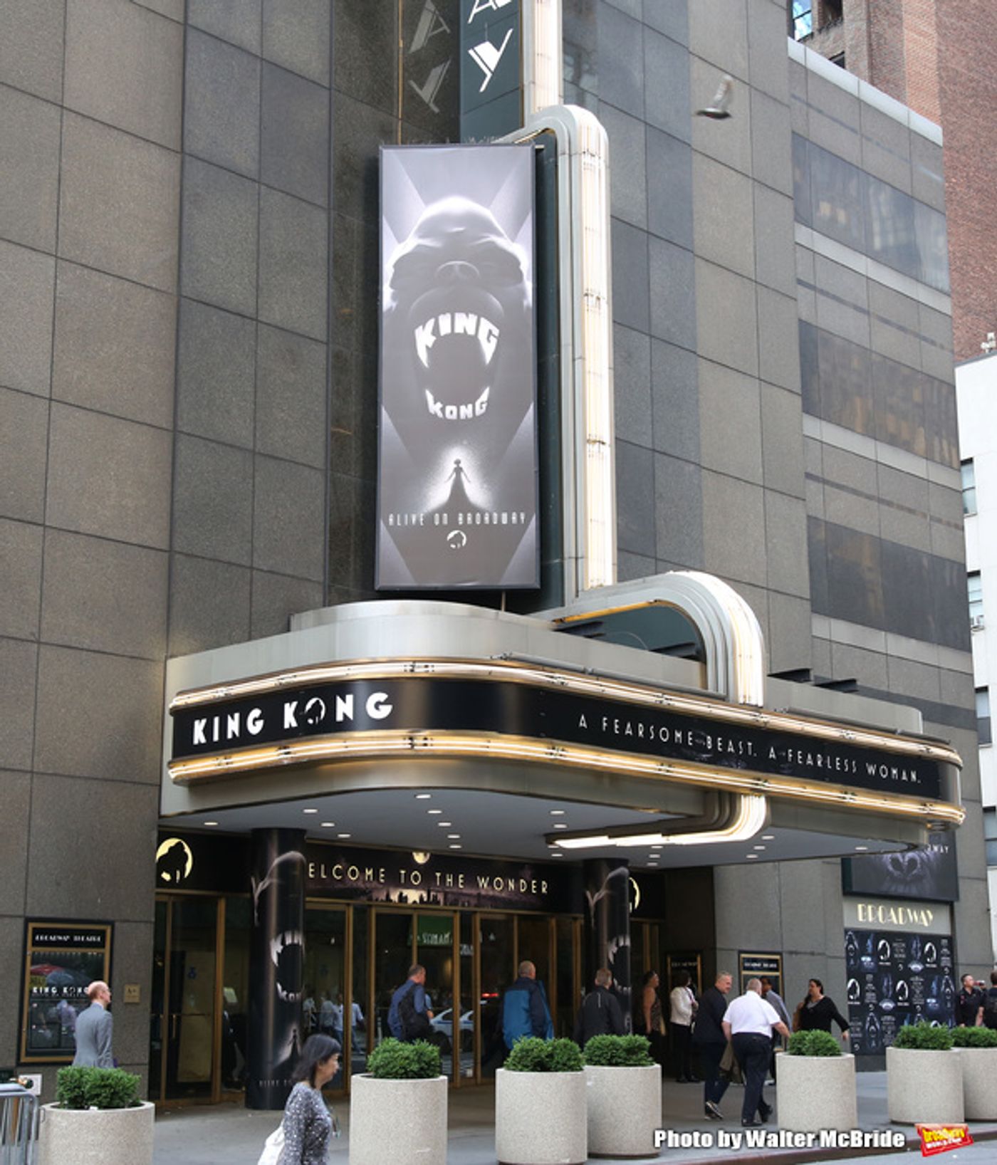 Up on the Marquee: KING KONG arrives on Broadway!  Image
