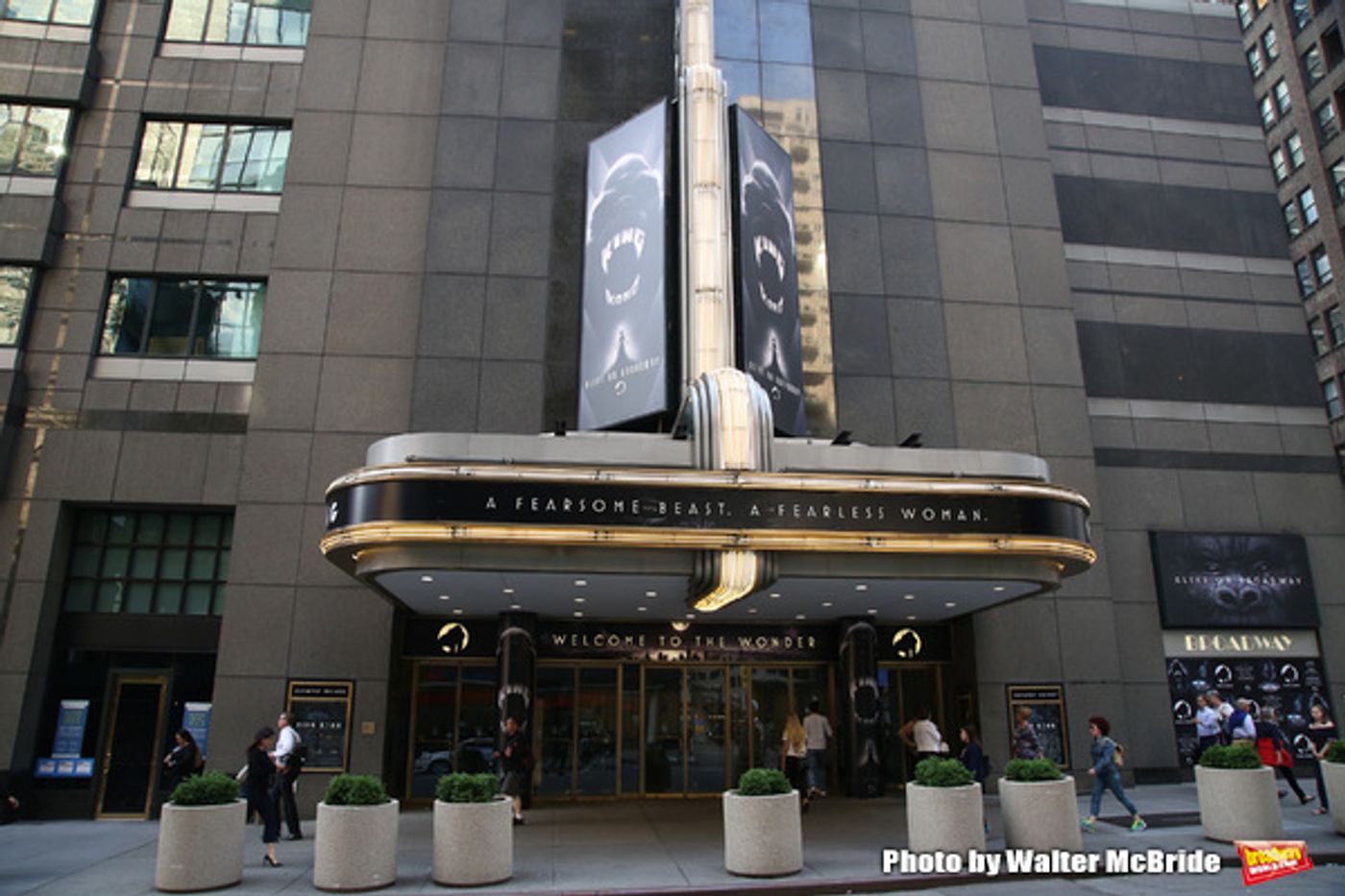 Up on the Marquee: KING KONG arrives on Broadway!  Image