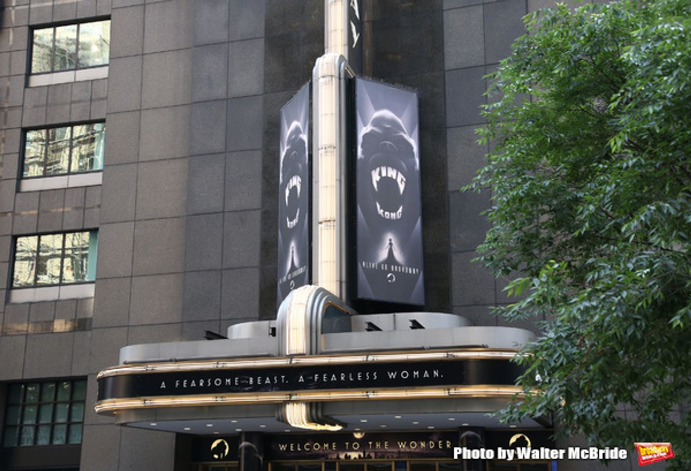 Up on the Marquee: KING KONG arrives on Broadway!  Image