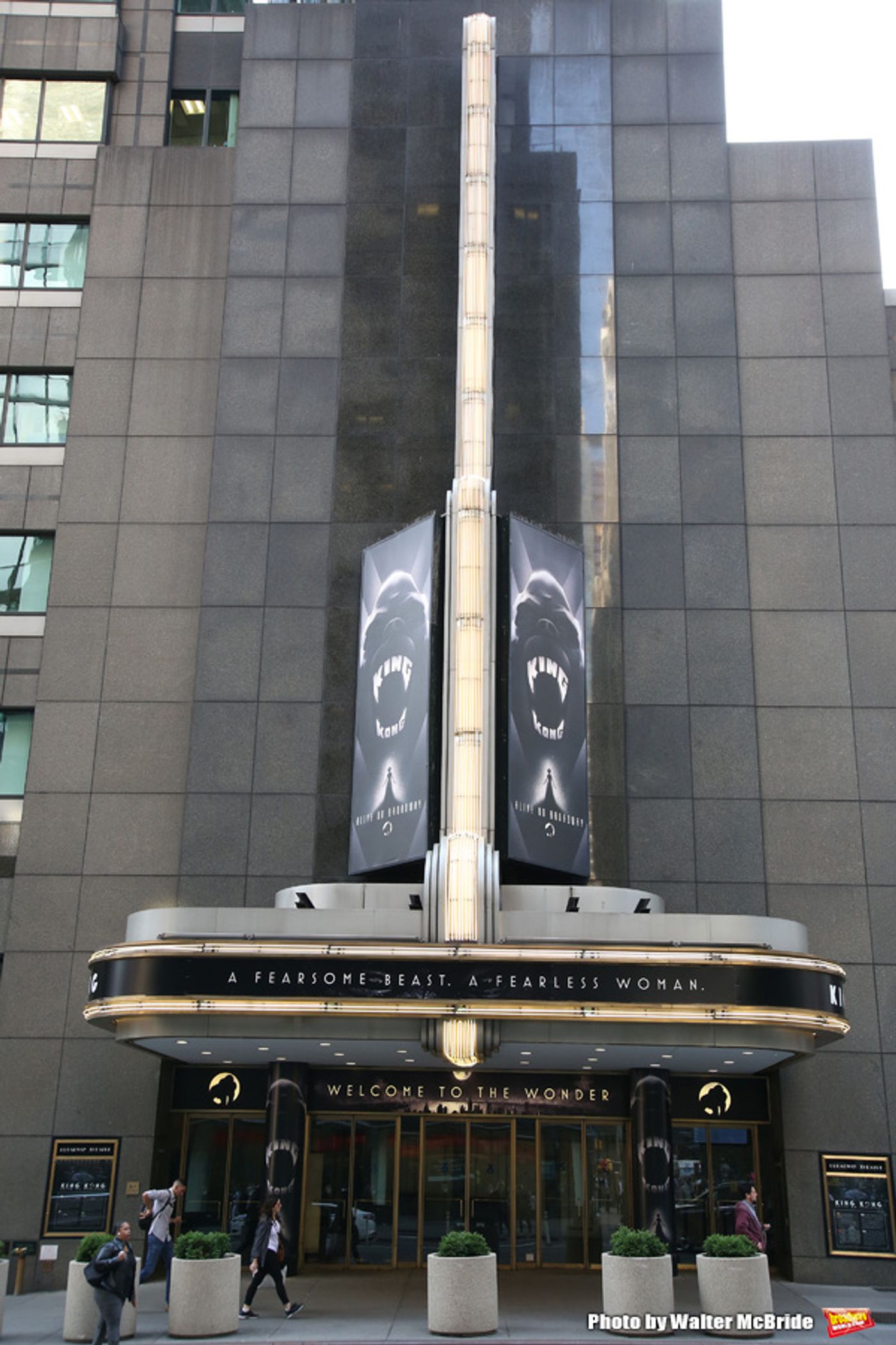 Up on the Marquee: KING KONG arrives on Broadway!  Image