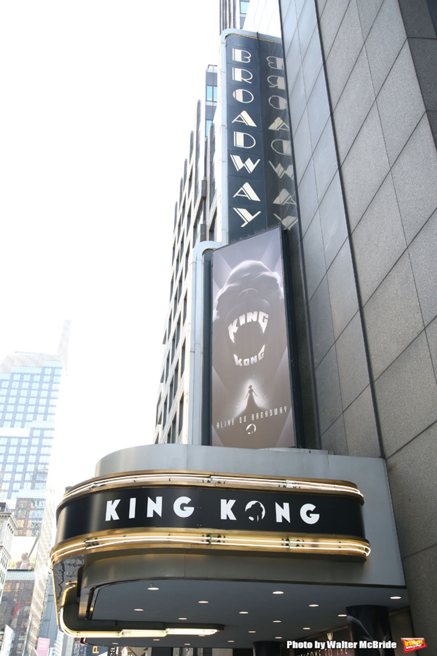 Up on the Marquee: KING KONG arrives on Broadway!  Image