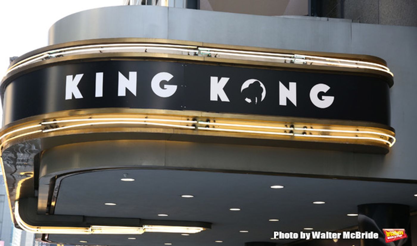 Up on the Marquee: KING KONG arrives on Broadway!  Image