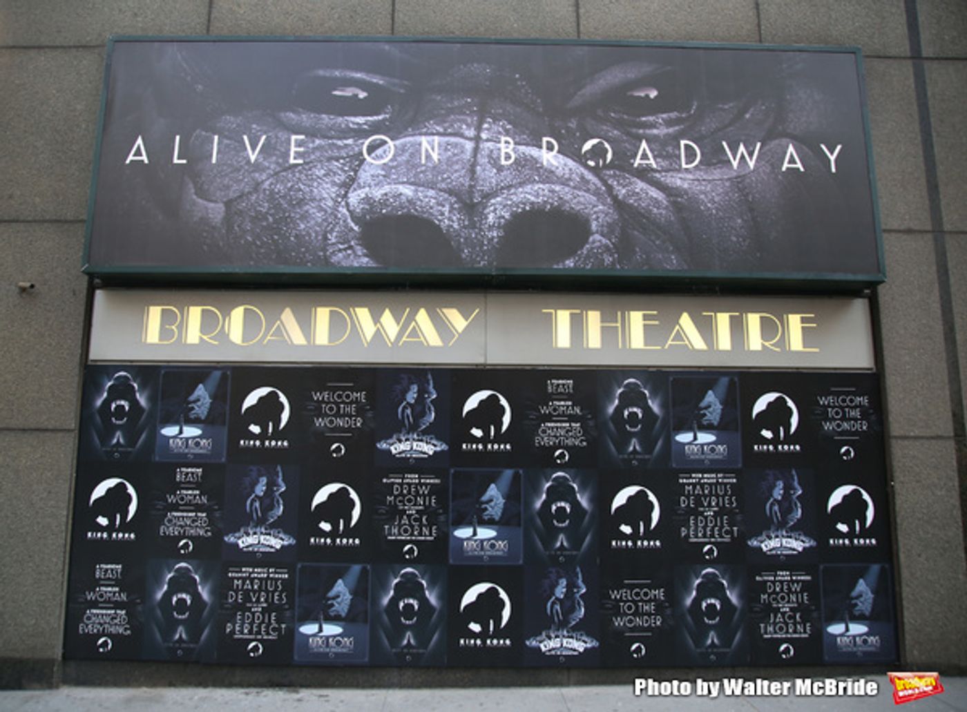 Up on the Marquee: KING KONG arrives on Broadway!  Image