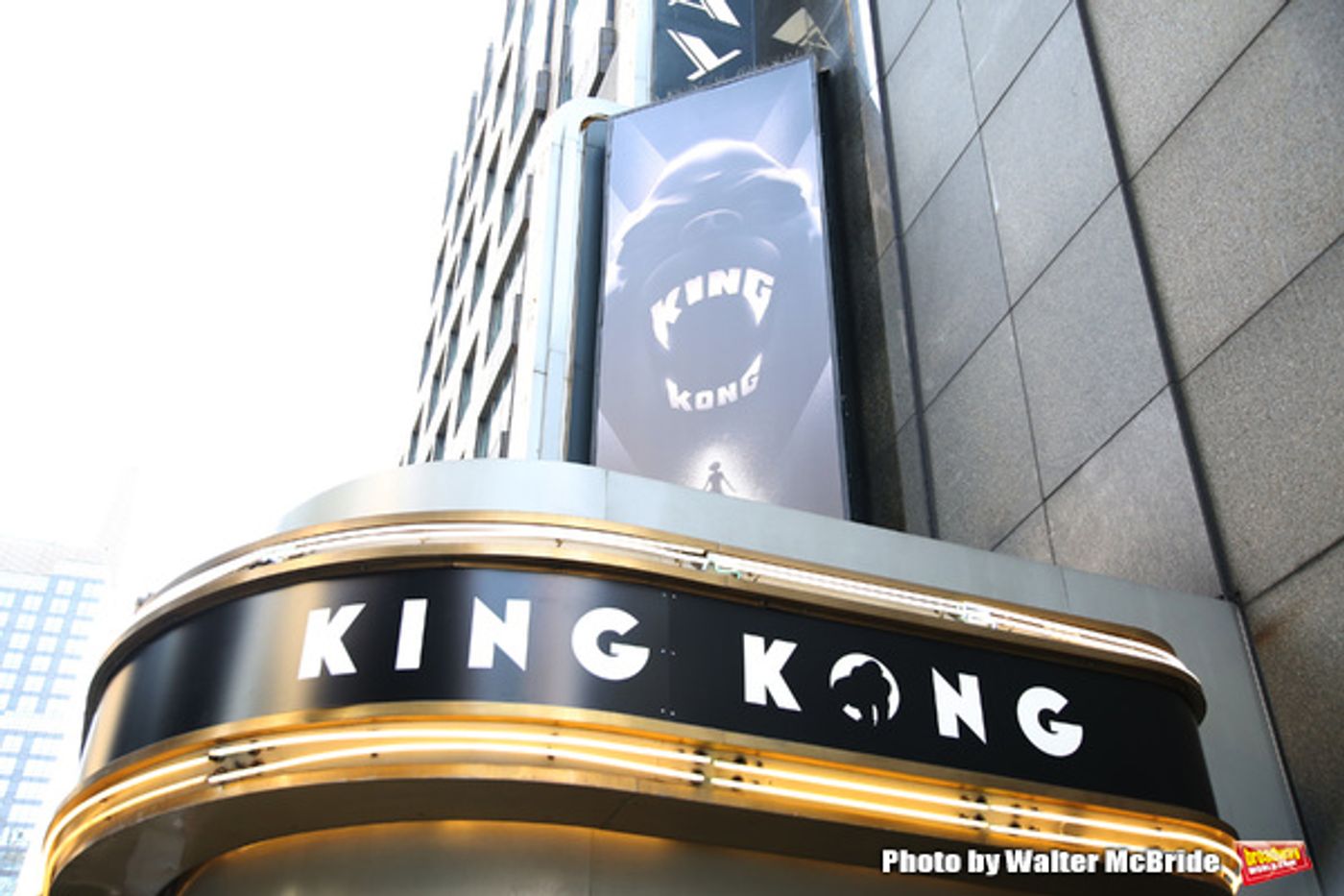 Up on the Marquee: KING KONG arrives on Broadway!  Image