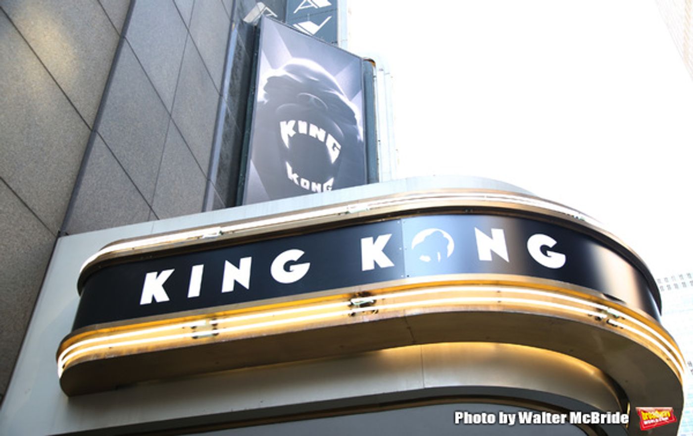 Up on the Marquee: KING KONG arrives on Broadway!  Image