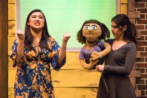 Emily Bailey and Emilie Rose Danno in Avenue Q at Metropolis @ BroadwayWorld Emily Bailey and Emilie Rose Danno in Avenue Q at Metropolis Photo