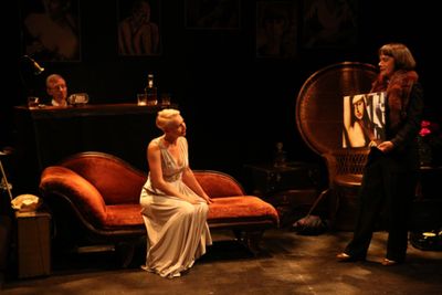 L-R: Joseph Atkins, Jessica Walker, Alexandra Mathie in ALL I WANT IS ONE NIGHT. Phot Photo