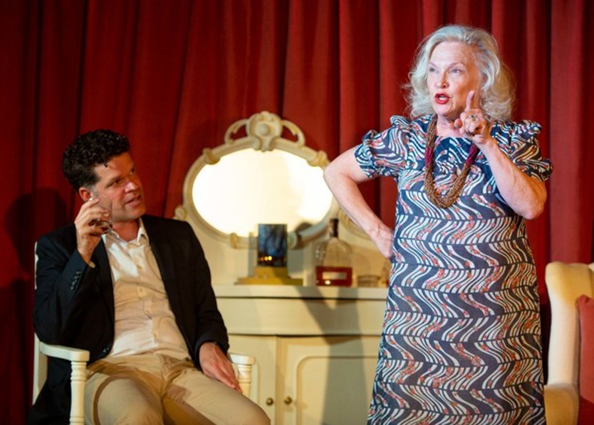 Jonathan Chambers, Sandra Dickinson at 