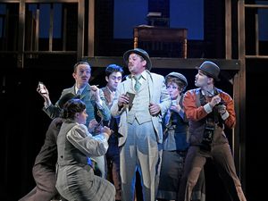 BENJAMIN SCHRADER and THE CAST @ BroadwayWorld BENJAMIN SCHRADER and THE CAST Photo