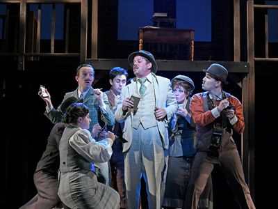BENJAMIN SCHRADER and THE CAST Photo