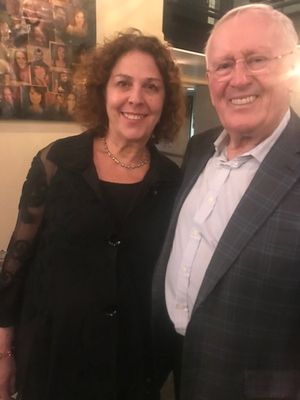 Len Cariou with Donna Trinkoff @ BroadwayWorld Len Cariou with Donna Trinkoff Photo