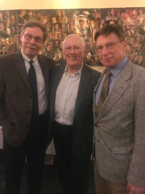 Len Cariou with Barry Kleinbort and Mark Janas @ BroadwayWorld Len Cariou with Barry Kleinbort and Mark Janas Photo