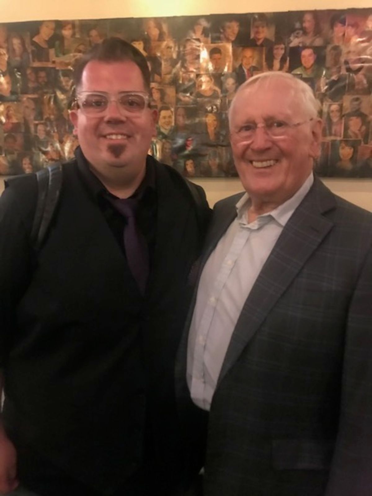 Josh Iacovelli and Len Cariou at 
