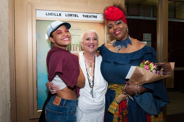 Kiersey Clemons; Eve Ensler, Liz Mikel;  Photo