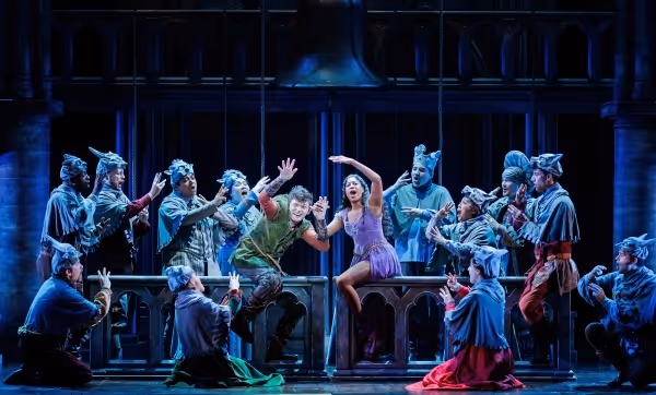 Joshua Castille, Dan'yelle Williamson, and Cast Photo