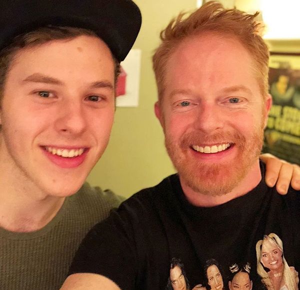 Photo Flash: Nolan Gould and Tim Realbuto Visit Jesse Tyler Ferguson Off-Broadway  Image