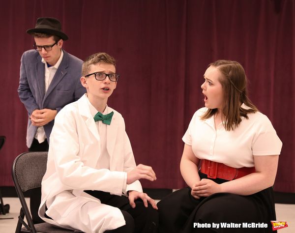 Dominic Wintz, Anthony Frederickson and Maddi O'Connell  Photo