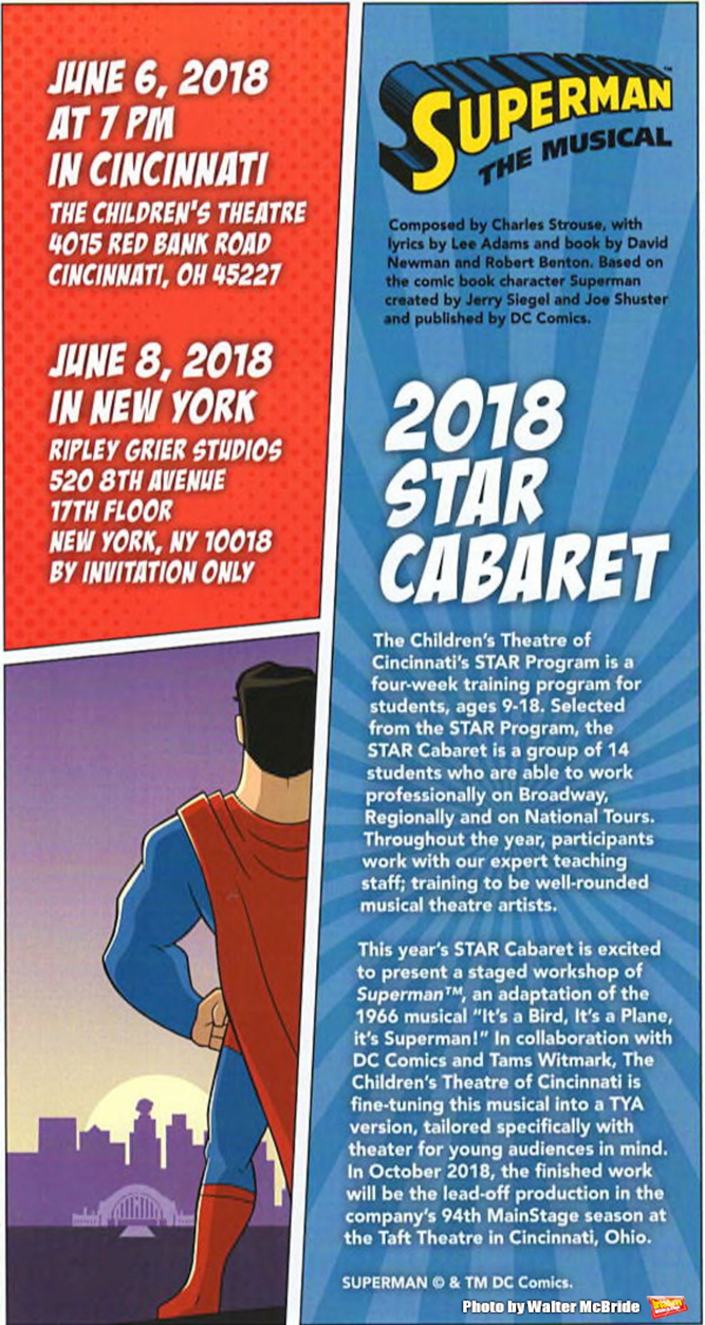 Photo Coverage: Charles Strouse Celebrates His Birthday at Children's Theatre of Cincinnati's Reading of IT'S A BIRD...IT'S A PLANE, IT'S SUPERMAN  Image