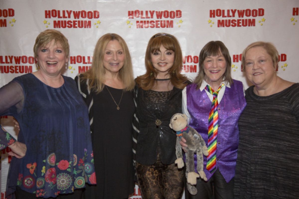 Alison Arngrim, Roslyn Kind, Judy Tenuta, Geri Jewell and Kathy Kinney at 