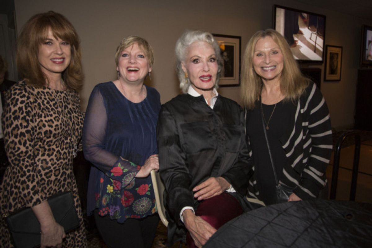 Lee Purcell, Alison Arngrim, Julie Newmar and Roslyn Kind at 