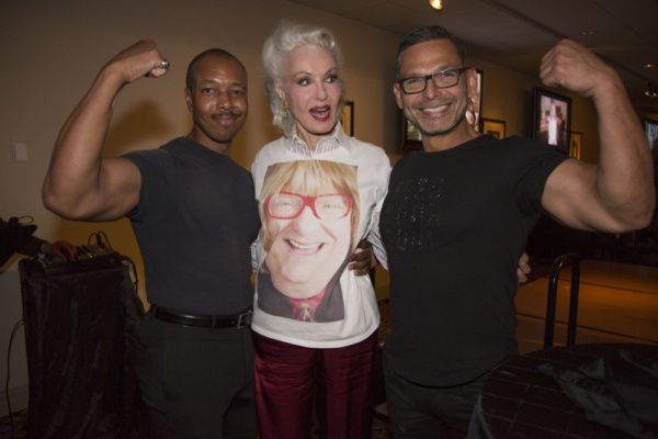 Dwayne Arthur Jones, Julie Newmar and Michael Hernandez Photo