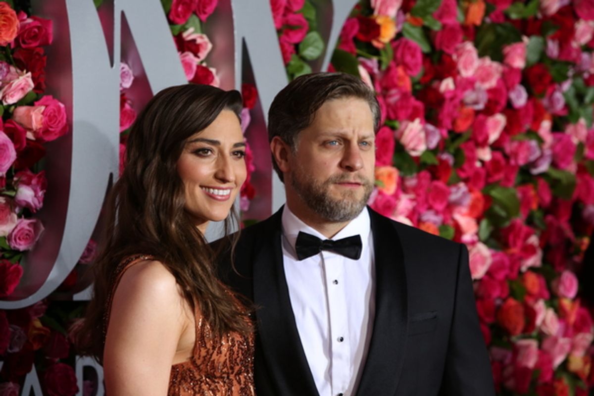 Sara Bareilles and Joe Tippett at 